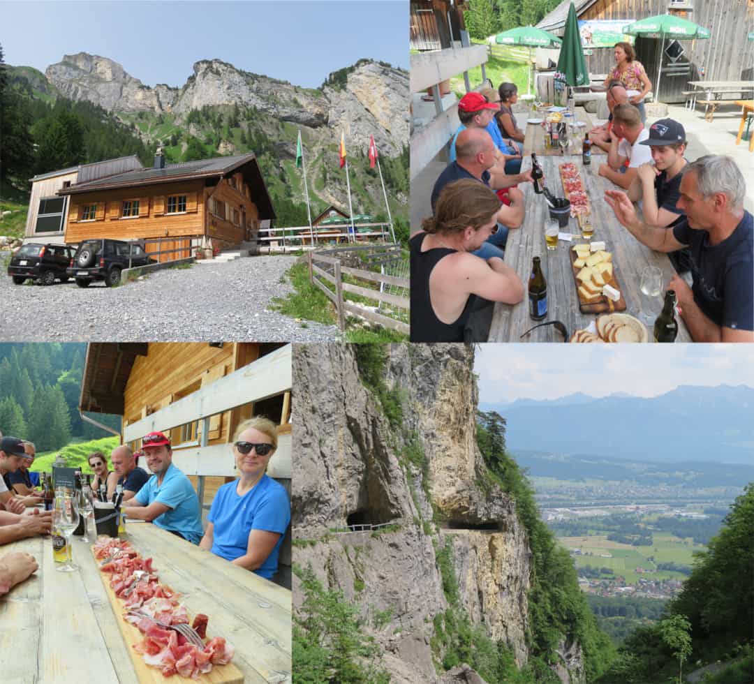 Firmenausflug auf die Alp Rohr